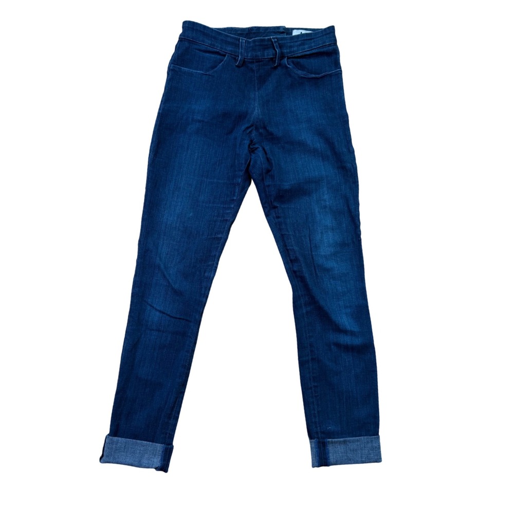 Acne Studios True Blue Skinny Denim Jeans Rare Back Zip  Women 28/32 High Rise